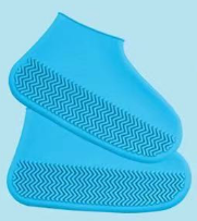 ปลอกรองเท้าซิลิโคนกันน้ำได้สำหรับชายหญิง,ผ้าคลุมรองเท้ากันลื่นกันฝนกันหิมะผ้าคลุมรองเท้าขนาดใหญ่พับได้ Galoshes - Product Image 4