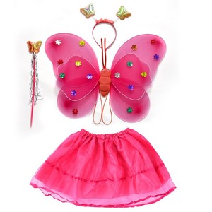 Le <span class=keywords><strong>ali</strong></span> <span class=keywords><strong>di</strong></span> <span class=keywords><strong>farfalla</strong></span> dei puntelli <span class=keywords><strong>di</strong></span> prestazione dei bambini hanno condotto le <span class=keywords><strong>ali</strong></span> <span class=keywords><strong>di</strong></span> fata luminose <span class=keywords><strong>con</strong></span> l'insieme della gonna - Product Image 1