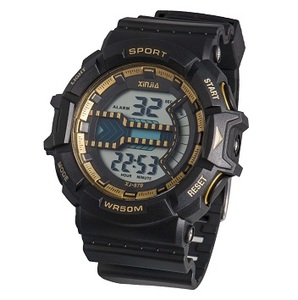 <span class=keywords><strong>Orologi</strong></span> da <span class=keywords><strong>Uomo</strong></span> XINJIA, Nuovo Design, Orologio Digitale LED Impermeabile, Tutto Nero, Orologio Sportivo da <span class=keywords><strong>Uomo</strong></span>, Relogio Masculino - Product Image 1