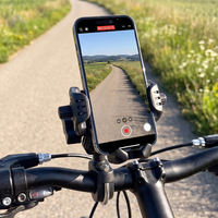Support de téléphone pour moto anti-vibration rotatif à 360°, style griffe, durable