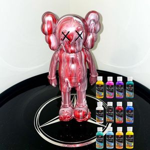 Khy Chất Lượng Cao Không Độc Hại DIY 24 Màu Sắc Chất Lỏng Gấu Sơn Kit Set Acrylic Đổ Sơn Cho Gấu Đổ - Product Image 1