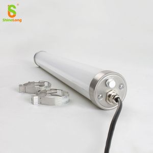 Luminaire tubulaire LED étanche IP69K IP67 IK10 avec capot en PC, détecteur de mouvement, 130lm/w, 4ft, 40w, 60w, 3000k, 4000k, 6000k - Product Image 2