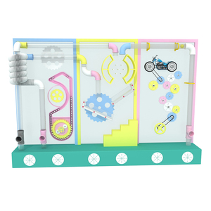 Panneaux muraux éducatifs de qualité supérieure, équipement de jeu intérieur souple, jouet en tuyau plastique pour enfants, aire de <span class=keywords><strong>jeux</strong></span> souple - Product Image 3