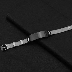 2026 New Simple Popular Design Sculptible Geometric <b>Chain</b> Bracelet <b>Titanium</b> Steel Black Plated Men's Bracelets Trendy Jewelry - Product Image 3