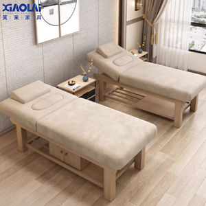 Cama de Masaje de Madera Moderna, Mesa Profesional de Acupuntura y Moxibustión para Clínica de Fisioterapia y Spa - Product Image 6