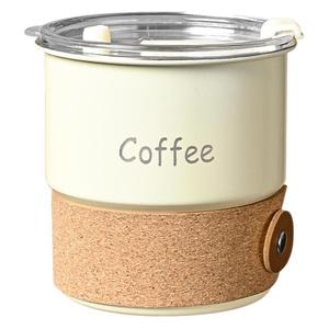 Großhandel Custom Logo 420ml Tragbare Sport Edelstahl bedeckt 304 Isolierte Kaffeetasse, Doppels chicht Kaffeetasse - Product Image 3