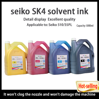 Encre pour imprimante jet d'encre SK4 510/35PL à faible odeur pour imprimante grand format extérieure