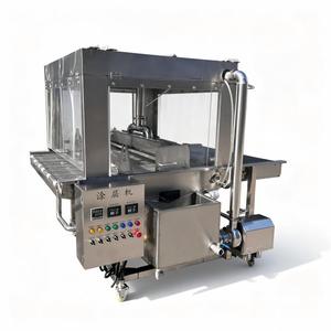 Machine intelligente de glaçage au chocolat pour l'industrie, idéale pour la transformation en usine de fruits frais, baies, noix, croustilles et produits soufflés - Product Image 5