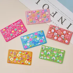 Hot Selling Embossed Acrylic Sheet Kawaii Accessories For Refrigerator Magnet Cell Phone Chain Pendant Party Decoration Material