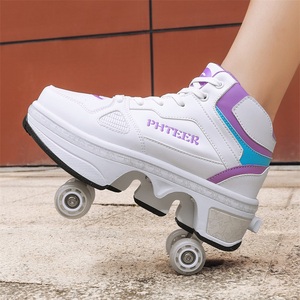 <span class=keywords><strong>Scarpe</strong></span> con Rotelle Retrattili per Adulti e Bambini, Vendita all'Ingrosso, con 4 Ruote - Product Image 5