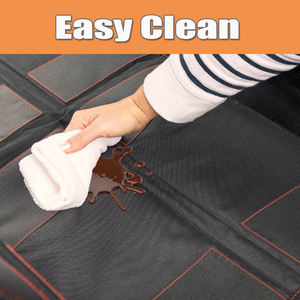 Housse de protection de siège arrière de voiture Extra Large pour bébé et enfant, <span class=keywords><strong>noir</strong></span> - Product Image 3