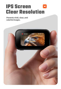 กล้องแอคชั่นขนาดพกพา 1080P HD พร้อม WiFi ส่งสัญญาณไร้สาย หน้าจอ IPS 1.47 นิ้ว ขนาดเท่าหัวแม่มือ บันทึกภาพมุมมองบุคคลที่หนึ่ง - Product Image 6