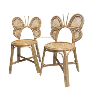 Silla Infantil de Ratán Hecha a Mano, Decoración para Fiestas de Cumpleaños, Asiento Ligero de Mimbre para Niños - Product Image 6