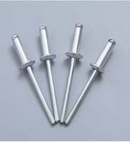 Rivet aveugle personnalisé en acier inoxydable, type à extrémité ouverte, tête ronde, 1/8 x 1/2, rivets à pression en aluminium, 6 mm, 12 mm, 20 mm, rivet aveugle à pression