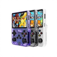Console de jeu portable S R36S 64 Go avec plus de 10000 jeux rétro, écran 3,5 pouces 640x480, batterie 3000 mAh