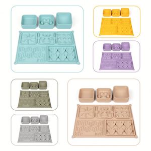 Anti-Choking Slow <b>Feeder</b> & Non-Slip Mat, 4-in-1 Silicone Bowl for Dogs <b>Cats</b> OEM/ODM Customizable LFGB BPA-Free & Safe - Product Image 1