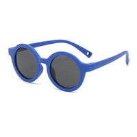 Lunettes de soleil légères et anti-rayonnement pour enfants à prix d'usine avec cadre rond coloré Nuances polarisées pour garçon et fille à la mode