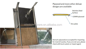 Quantité minimale de commande bas expédition rapide différentes tailles planche de pressage Restaurant cuisine évier Table - Product Image 5