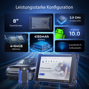 <span class=keywords><strong>Mise</strong></span> à jour gratuite à vie MUCAR 892BT Outil de diagnostic intelligent AI Scanner OBD2 avec programmeur de clés de voiture THINKCAR Tkey101 - Product Image 2