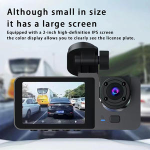 กล้องติดรถยนต์แบบรวม 3 ช่องทาง ความละเอียด 1080p พร้อม Wifi และ GPS กล้องหน้าและหลัง พร้อมโหมดจอดรถ ตรวจจับความเคลื่อนไหว - Product Image 4