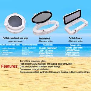 Usine En Gros Marine Matériel ABS En Plastique Plaque D'inspection De Pont Trappe Ouverture Ronde Hublot De Hublot pour Bateau RV - Product Image 4