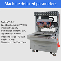 Machine à fabriquer des patchs 3D en PVC souple YSD, version étendue, machine automatique à goutter des patchs en caoutchouc PVC liquide, cœur PLC 220V