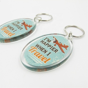 Keyring Factory Wholesale Mini Blank Car <b>Key</b> <b>Chain</b> Custom logo Digital Photo Keychain - Product Image 5
