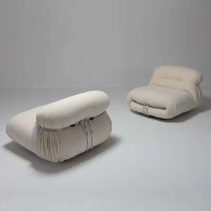 IStapromo regalos Venta caliente Italia diseño Medieval <span class=keywords><strong>muebles</strong></span> de sala de estar blanco Mohair terciopelo sofá individual <span class=keywords><strong>Soriana</strong></span> - Product Image 3