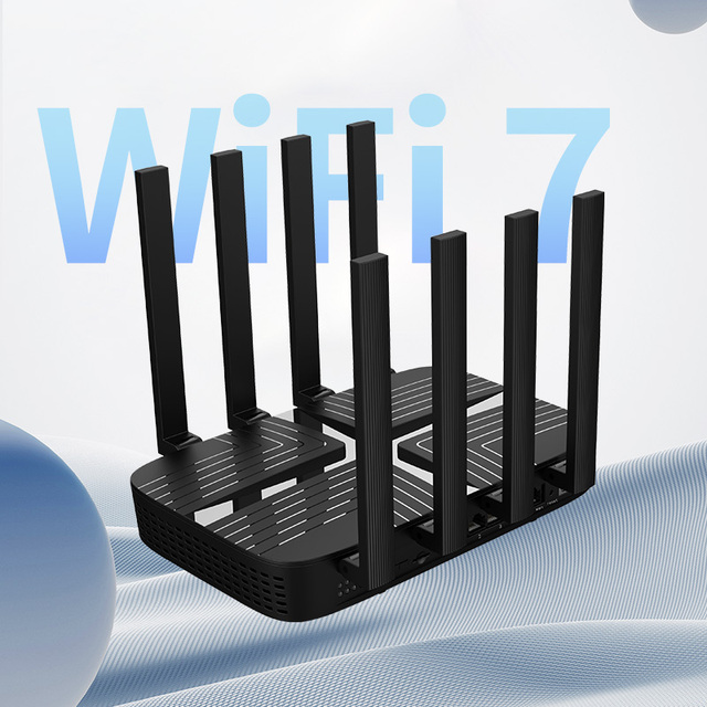 WIFI 7 Home MESH 5G Router with High Speed SFP Optical Port Support One-Key MESH Networking Customized WIFI 7 Home Router Lte
