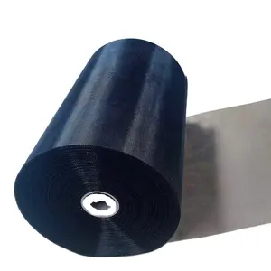 Rete metallica nera epossidica per strato di supporto per filtrazione industriale nei filtri idraulici/dell'aria
