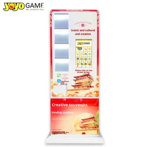 YOYO Cultural Creative Souvenir Arcade Vending Machine Tourist Fridge Magnet Stamp Book SDK Enabled 18.5" Touch Screen 4G Credit - Product Image 2