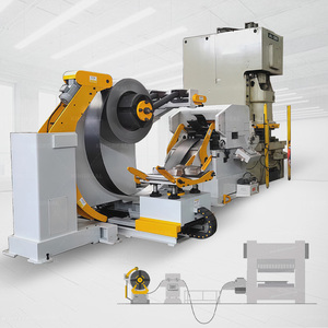 KINGREAL Machine 3-en-1 de déroulage, redressement et alimentation de tôles avec contrôle PLC pour machines de poinçonnage et dérouleurs de bobines - Product Image 2