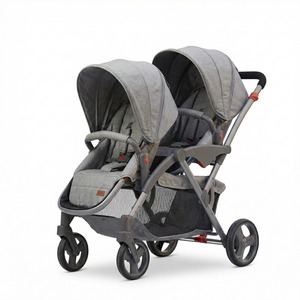 Passeggino Gemellare Purorigin OEM&ODM 2025 per Bambini Pieghevole Multifunzione 2 in 1 per Viaggiare - Product Image 1