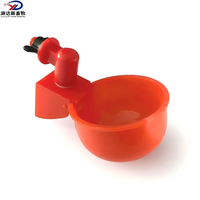 Nouvelle Abreuvoir Automatique en Plastique pour Volaille, Tasse à Eau pour Poulets, Fontaine à Boire Économe en Eau et Écologique