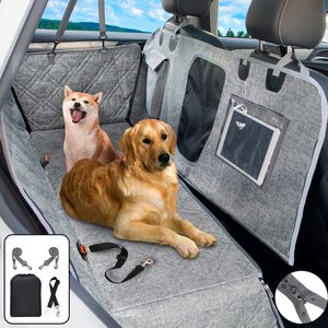 Alfombrilla de Viaje Multifuncional Impermeable y Ecológica para Mascotas, para el Asiento Trasero del Coche, Fácil de Lavar, Material Oxford, Fundas para Asientos de Perro - Product Image 2