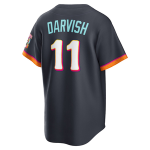 Maillots de baseball San Diego City Connect 2026 – Tenues personnalisées brodées avec logos - Product Image 3