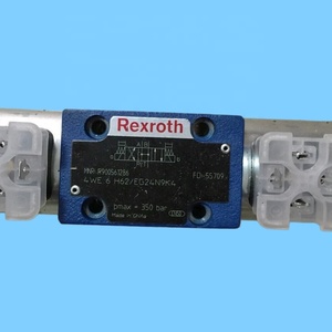 R900561286 4WE6H6X/EG24N9K4 ตัวควบคุมทิศทางสี่ทางแบบสปูล NG6 พร้อมแผ่นยึดพอร์ต 350 บาร์ อัตราการไหล 30 ลิตร/นาที สินค้าใหม่ - Product Image 3