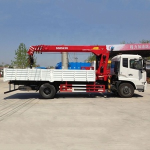 Grue 8T montée sur camion SQ8SK3Q avec une forte capacité de levage - Product Image 1