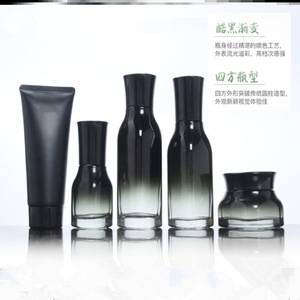 Envases de Vidrio para Cosméticos de 120 ml, Rectangulares, con Pulverizador, Tapa de Rosca, para Crema - Product Image 1