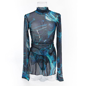 Robe en maille fendue sur le côté avec <span class=keywords><strong>string</strong></span> - Product Image 6