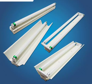 Soporte de balasto electrónico para TMS019 Leyi T5 2x28W (Base en T Blanca/Plateada) - Tubo de lámpara no incluido / Falso, paga cinco. - Product Image 1