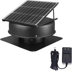 Industrial Heat Extraction roof Ventilation 35W Solar Powered High Speed Air Conditioning Attic Big Vent DC Roof Exhaust Fan