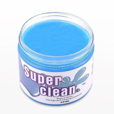 Multifunctional Car Air Vent Cleaning Soft Gel Black Technology Car Cleaning