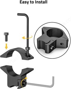 CVLIFE 1 Inch <b>Scope</b> Rings Pair of Mounts with 1'' Central Height and 11mm Width - Product Image 2