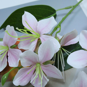 Flor de Jazmín Artificial, Rama Individual, Plástico Suave, Decoración para el Hogar y Bodas - Product Image 4