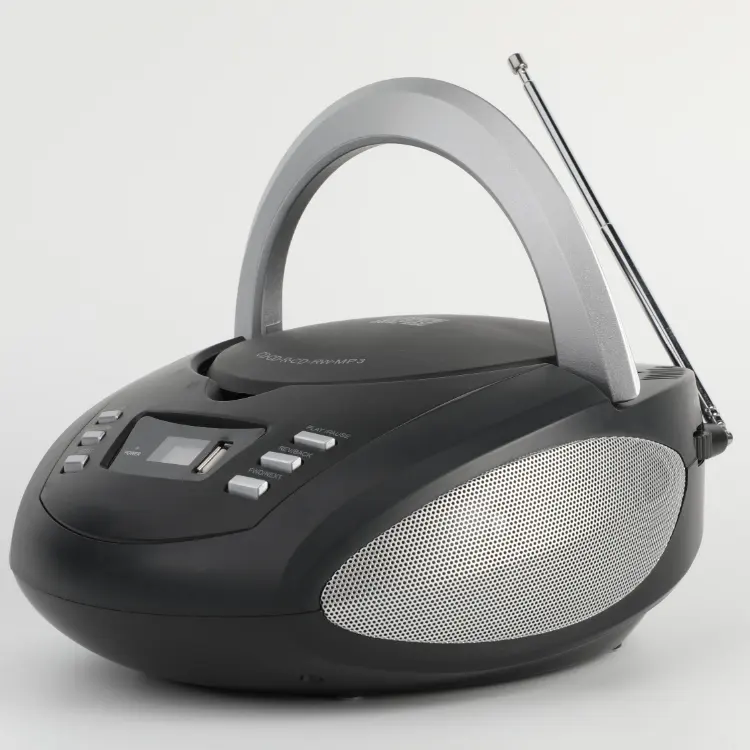 Altavoz portátil para el hogar, reproductor de Radio con pantalla LCD, USB, MP3, Boombox, venta al por mayor