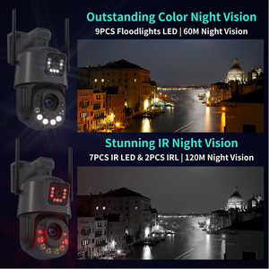 Icsee Wifi ip <span class=keywords><strong>camera</strong></span> 36x Zoom 6MP ống kính kép ngoài trời không dây CCTV P2P tốc độ PTZ <span class=keywords><strong>dome</strong></span> <span class=keywords><strong>camera</strong></span> - Product Image 5