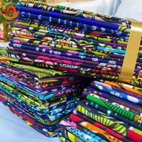Vente directe d'usine, tissu imprimé africain 100% coton, motifs personnalisables