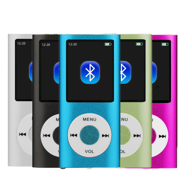 Hot Sale Price Digital Player Mp3 / Mp4 Support Song Download with TF Card Slot and Charging Cable Without Camera