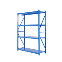 Étagères métalliques pour entrepôt, présentoirs en acier, rayonnages industriels, supports à outils, étagères de rangement pour la maison et les supermarchés, rayonnages empilables